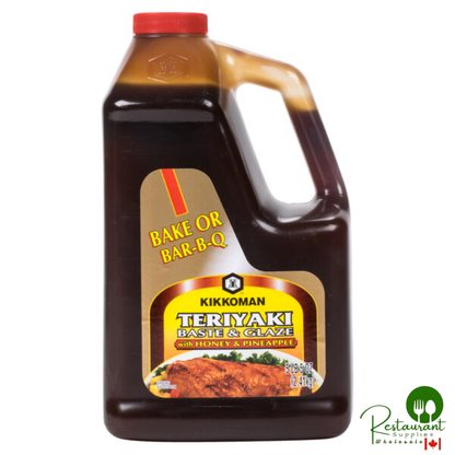 Kikkoman Teriyaki Baste & Glaze with Honey & Pineapple 5.31 lb. - 6/Case