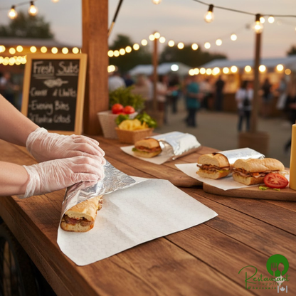 Insulated Foil Sandwich Wrap Sheets 14" x 16" By Prime - 1,000/Case