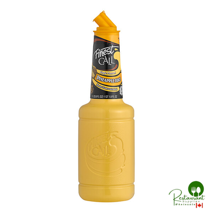Finest Call Premium Single-Pressed Pineapple Juice 1 Liter - 12/Case