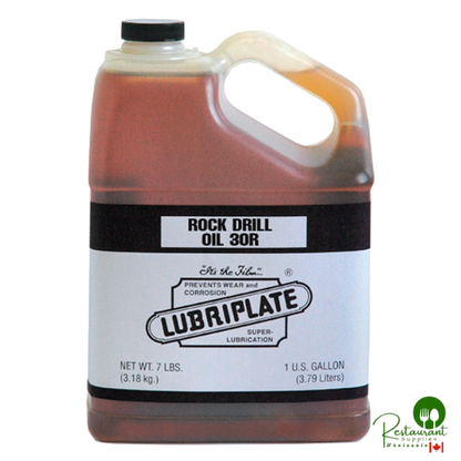 L0848-057 LUBRIPLATE ROCK DRILL OIL 30R, (ISO-100) (30wt) – CASE OF 4 – 1 GALLON JUGS