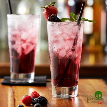 Monin Premium Wildberry Flavoring Syrup 1 Liter - 4/Case