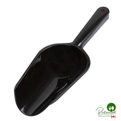 Fineline 3314-BK Disposable 6 oz. Black Utility and Ice Scoop - 48/Case