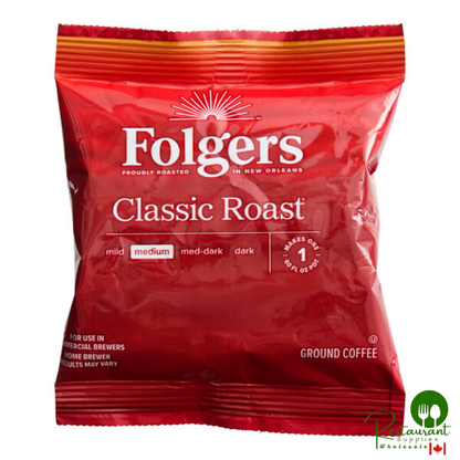 Folgers Classic Roast Coffee Packet 1.5 oz. - 42/Case
