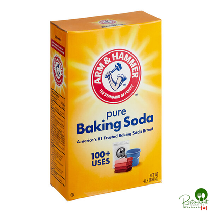 Arm & Hammer® 4 lb. Baking Soda - 6/Case