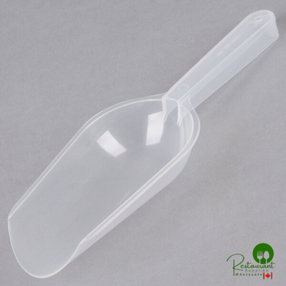 Fineline 3314-BK Disposable 6 oz. Black Utility and Ice Scoop - 48/Case