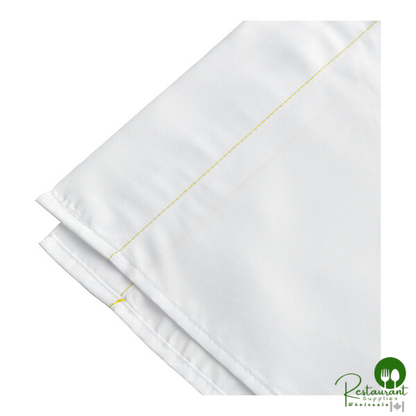 1888 Mills Flourish White Microfiber Flat Sheet