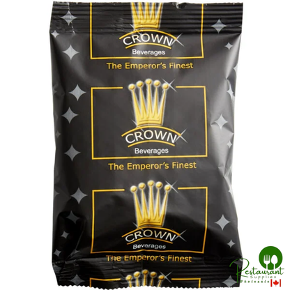 Crown Beverages Emperor's Finest Premium Blend Coffee Packet 2 oz. - 80/Case