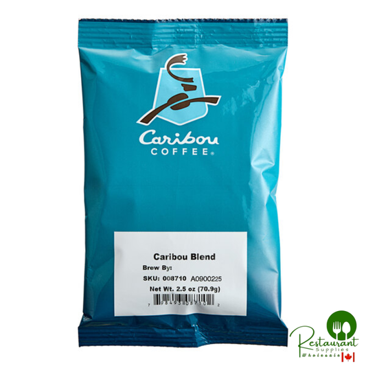 Caribou Coffee 2.5 oz. Caribou Blend Coffee Packet - 18/Case