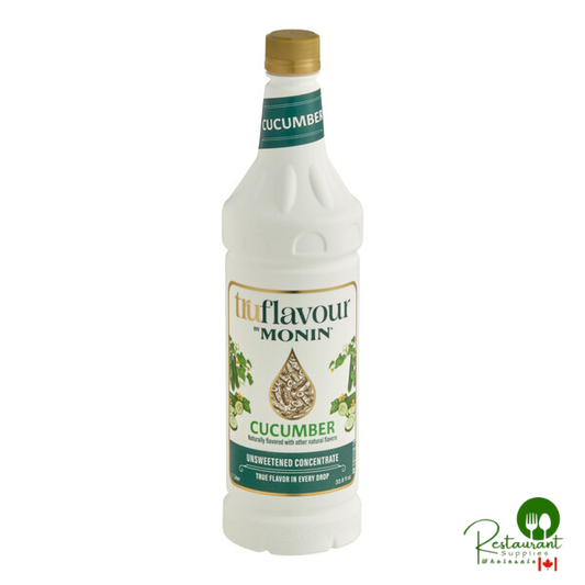 TruFlavour by Monin Unsweetened Cucumber Flavor Concentrate 1 Liter - 4/Case