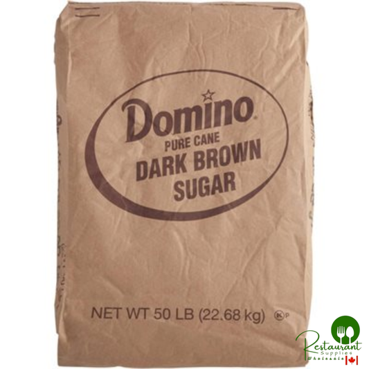 Domino Dark Brown Sugar - 50 lb Bag