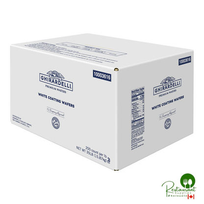 Ghirardelli White Coating Wafers 35 lb.