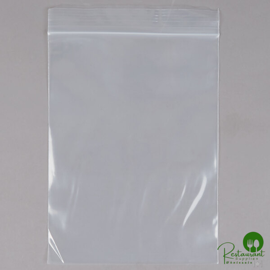 LK Packaging Plastic Food Bag 6" x 8" Pint Size Seal Top with 4 mil. Gauge - 1,000/Case