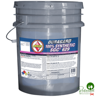 DURAGARD® SGC 629 100% PAO SYNTHETIC ISO-150 REPLACES MOBIL SHC 629 – 5 GALLON PAIL