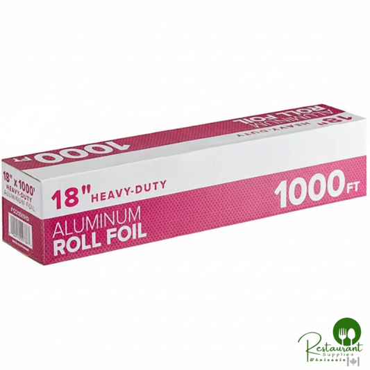 18" x 1000' Food Service Heavy-Duty Aluminum Foil Roll By Prime