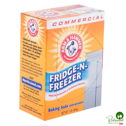 Arm & Hammer® 16 oz. Fridge-N-Freezer Baking Soda Odor Absorber - 24/Case