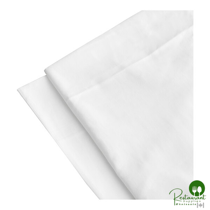 1888 Mills Flourish White Microfiber Fitted Sheet