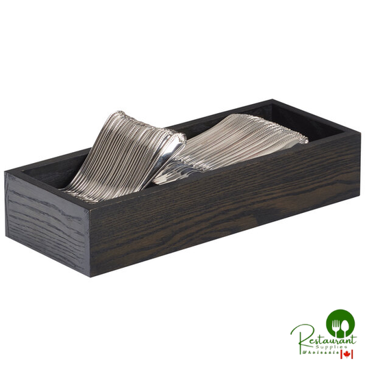 Cal-Mil 3819-87 Cinderwood 2-Compartment Flatware Organizer