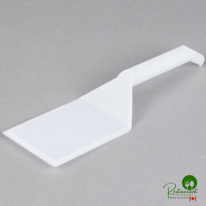 Fineline 3313-BK Platter Pleasers 10" Black Disposable Spatula - 48/Case