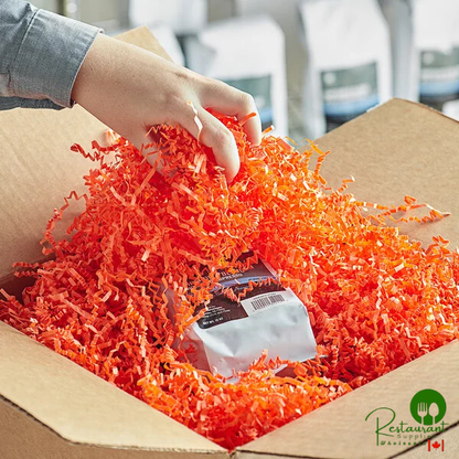 10 lb. Crinkle Paper Shred Orange By Prime