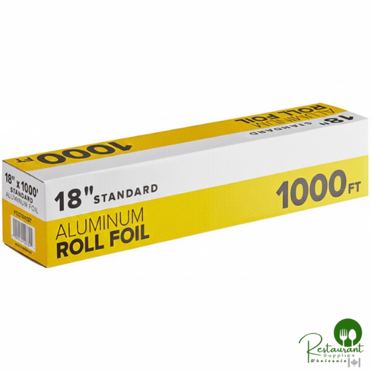 18" x 1000' Food Service Standard Aluminum Foil Roll By Prime