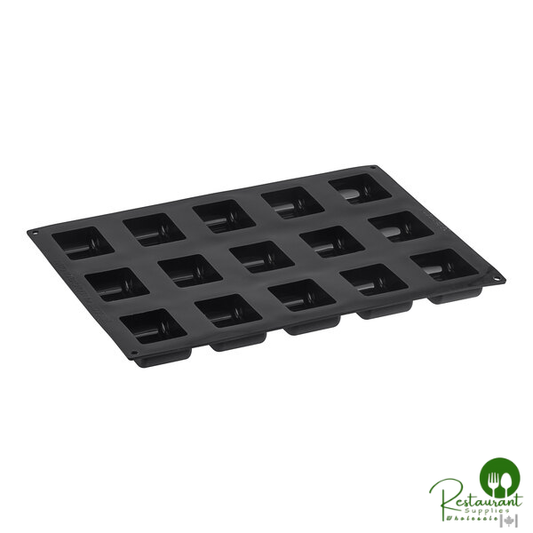 Pavoni Pavoflex 15 Compartment Gummy Silicone Baking Mold PX4364S - 2 15/16" x 1 15/16" x 1 1/16" Cavities