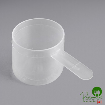 60 cc Polypropylene Scoop with Short Handle - 500/Case