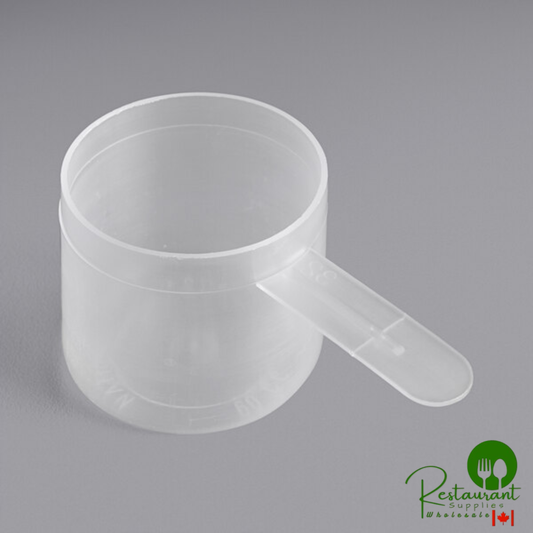 60 cc Polypropylene Scoop with Short Handle - 500/Case