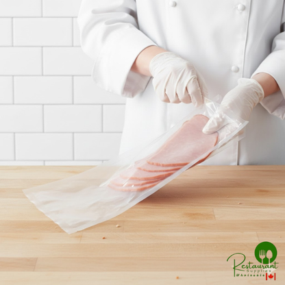 186CVB615 6" x 15" Chamber Vacuum Packaging Pouches / Bags 3 Mil By Prime - 1,000/Case