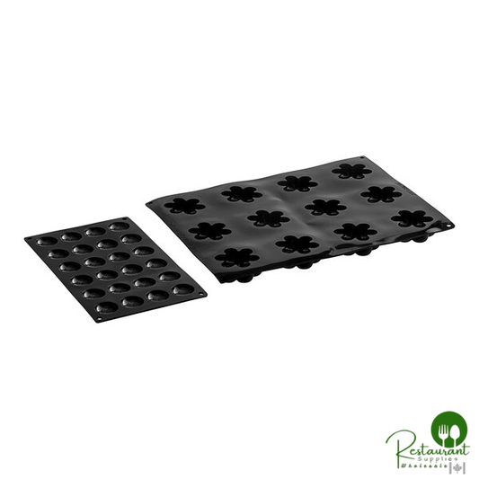 Pavoni Pavoflex 12 Compartment and 24 Compartment Margherita Silicone Baking Mold Set PX4383S