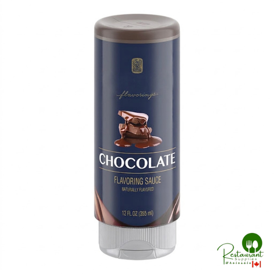 Capora Chocolate Flavoring Sauce 12 fl. oz. By Prime - 6/Case
