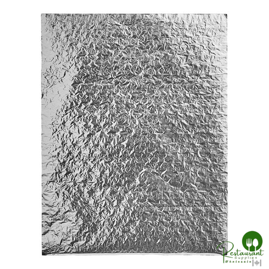 10 3/4" x 14" Insulated Foil Sandwich Wrap Sheets By Prime - 2,000/Case