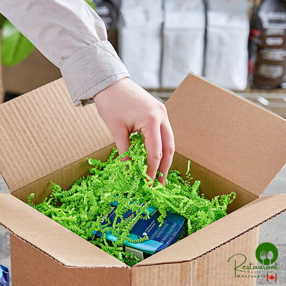10 lb. Crinkle Paper Shred Lime Green By Prime