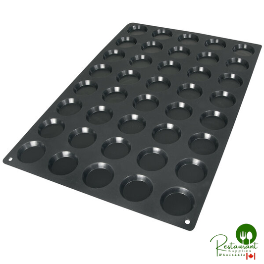 Silikomart SQ004 40 Compartment Florentins Silicone Baking Mold - 2 7/16" x 2 7/16" x 1/2" Cavities