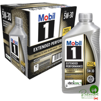 MOBIL 1 EP 5W30 – CASE OF 6 – 1 QUART BOTTLES