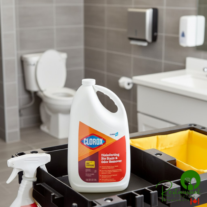 CloroxPro Clorox CLO31910 1 Gallon Disinfecting Bio Stain and Odor Remover - 4/Case