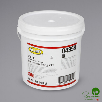 Rich's Purple Buttrcreme Icing - 15 lb. Pail