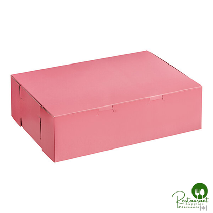 Southern Champion 14" x 10" x 4" Pink Cake / Bakery Box - 100/Case