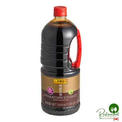 Lee Kum Kee Premium Dark Soy Sauce 59 fl. oz. - 6/Case