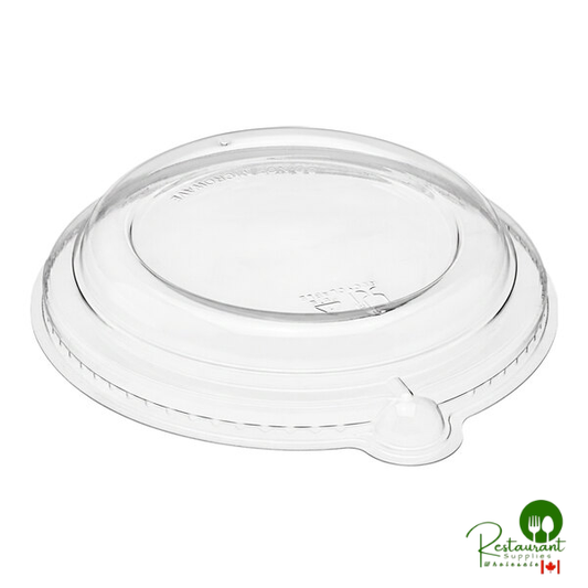 Tellus Products 16 oz. Round Plastic Dome Lid - 440/Case