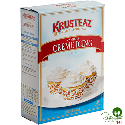 Krusteaz Professional 5 lb. Vanilla Creme Icing Mix - 6/Case