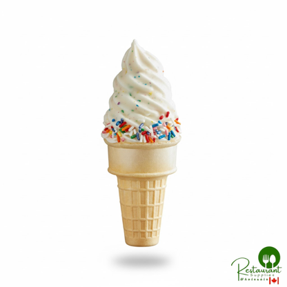 J. Hungerford Smith Birthday Cake Confetti Cone Shell Coating #10 Can - 3/Case