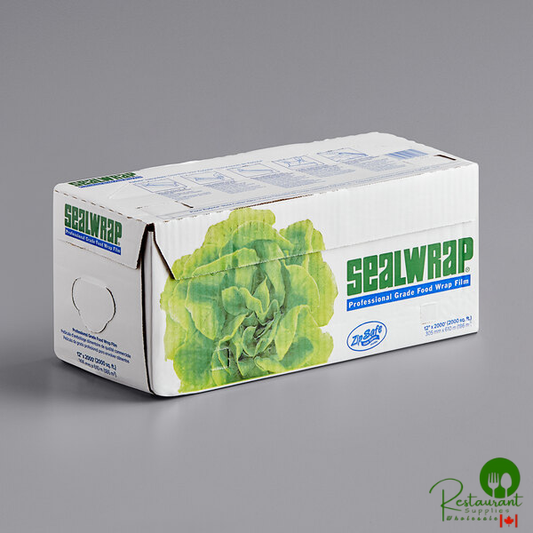 Berry AEP 1504318 12" x 2000' Heavy-Duty Film with ZipSafe Slide Cutter