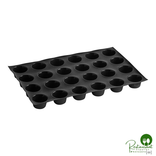 Sasa Demarle Flexipan® Origine 23 5/8" x 15 3/4" Silicone Muffin Mold with (24) 2 13/16" Cavities FP-03051