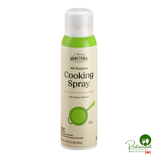 Hometown Provisions All-Purpose Cooking Pan Release Spray 16 oz. - 6/Case