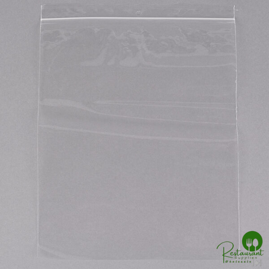 LK Packaging Plastic Food Bag 9" x 12" Seal Top with Hang Hole - 1,000/Box