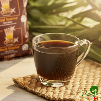 Crown Beverages Royal Reserve Guatemalan Coffee Packet 3 oz. - 24/Case