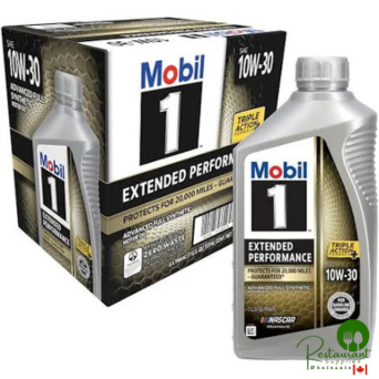 MOBIL 1 EP 10W30 -CASE OF 6 – 1 QUART BOTTLES