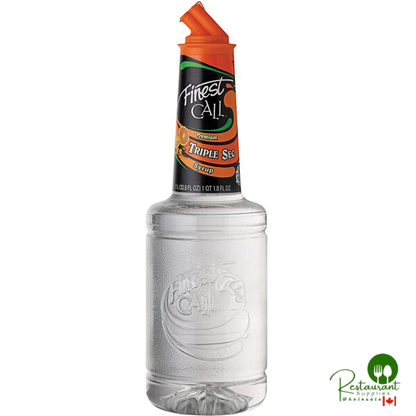 Finest Call 1 Liter Premium Triple Sec Syrup - 12/Case