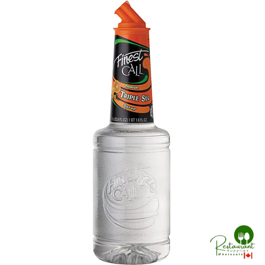 Finest Call 1 Liter Premium Triple Sec Syrup - 12/Case