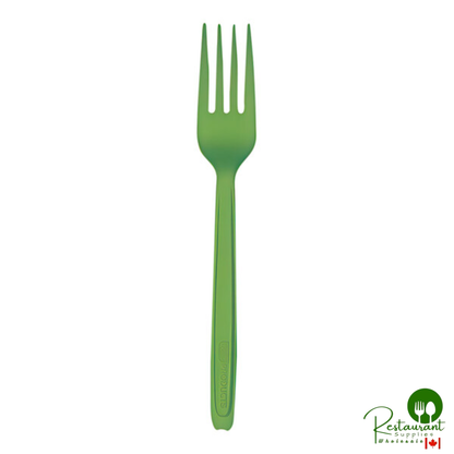 Eco-Products 6" White Compostable PLA Plastic Dispensable Fork for Cutlerease Dispensers - 960/Case